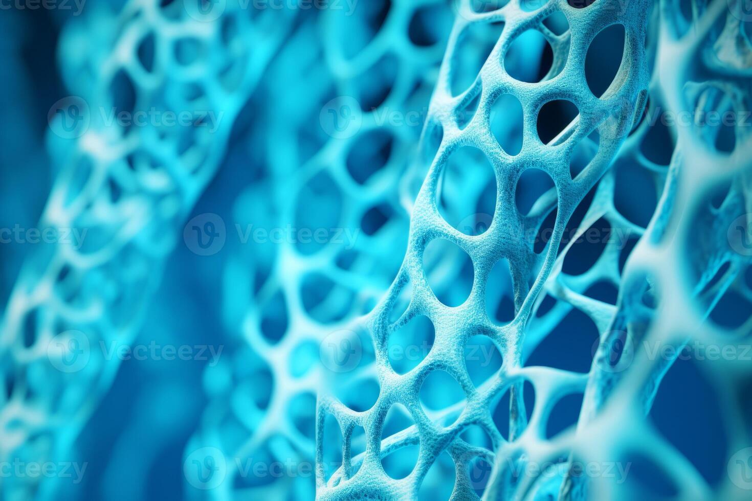 Bone tissue human skeleton under microscope cells structure medical science biology background texture magnification research structure health microbiology internal materials organs photo