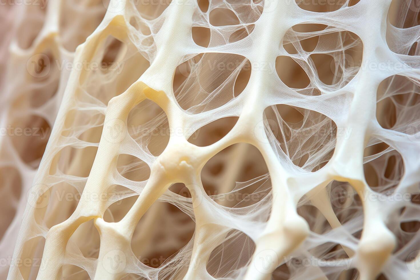 Bone tissue human skeleton under microscope cells structure medical science biology background texture magnification research structure health microbiology internal materials organs photo
