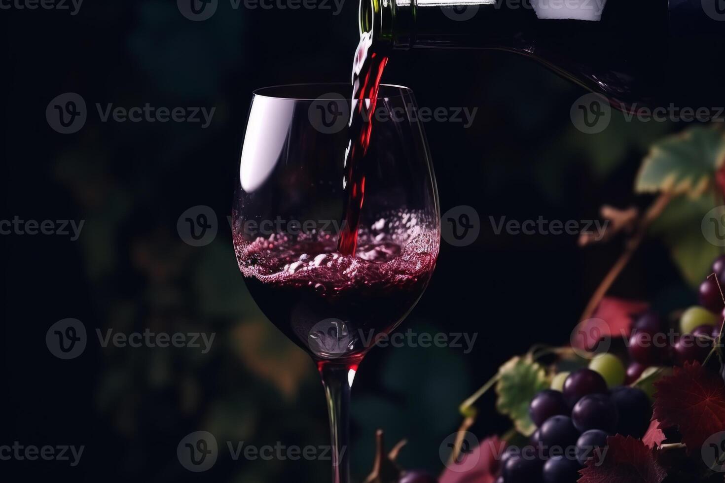 Pouring red wine to glass party restaurant bar gourmet celebration luxury taste splashing grape alcohol expensive drink bordeaux chateu cabernet bottle refreshment toned drops bubbles photo