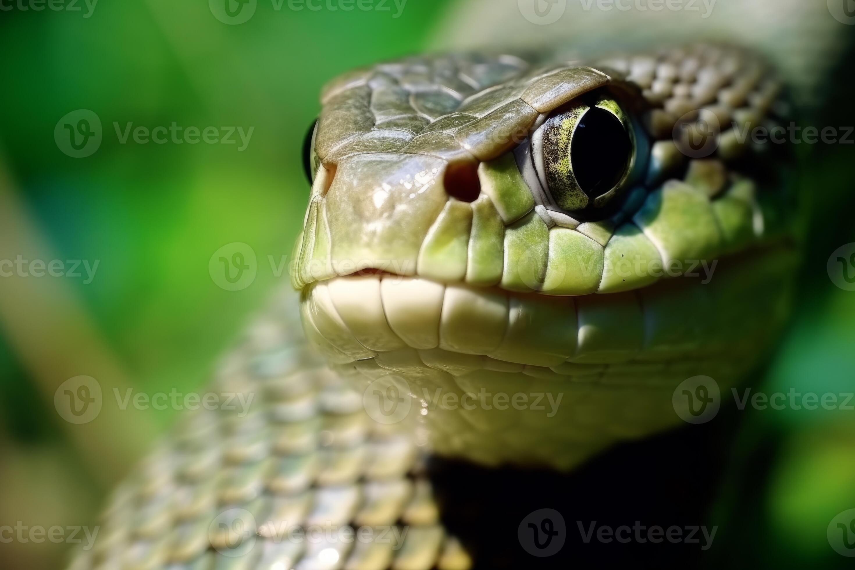 Colorful snake python cobra viper forest hiding waiting for prey ...