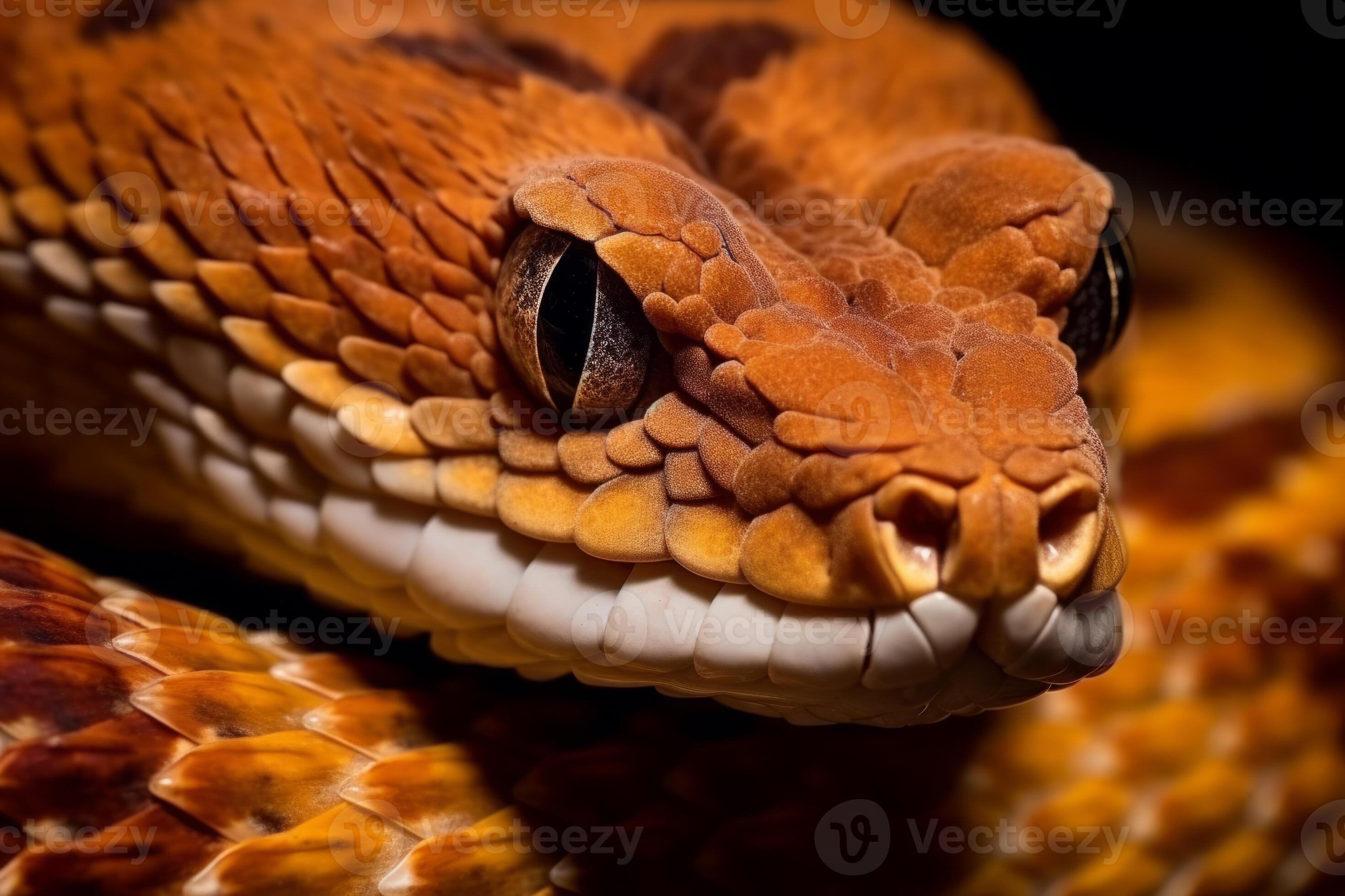 Colorful snake python cobra viper forest hiding waiting for prey ...
