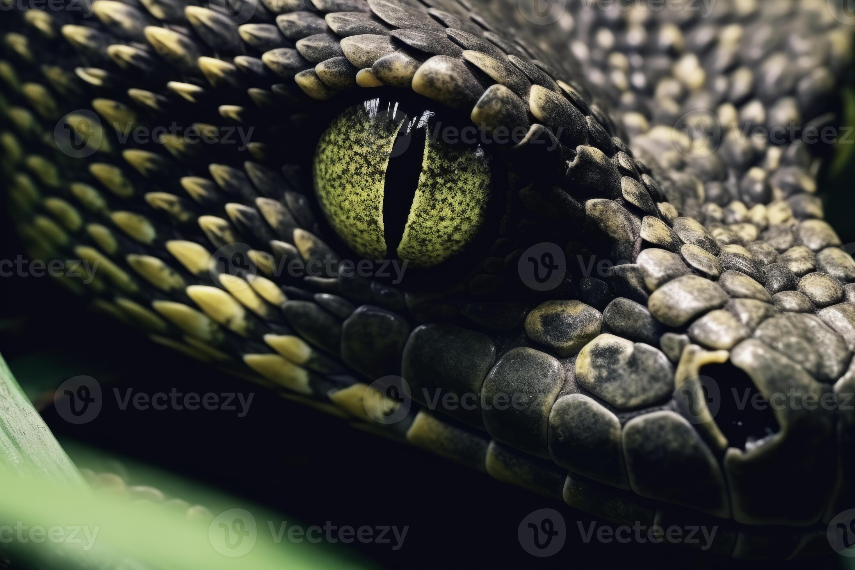 Colorful snake python cobra viper forest hiding waiting for prey ...