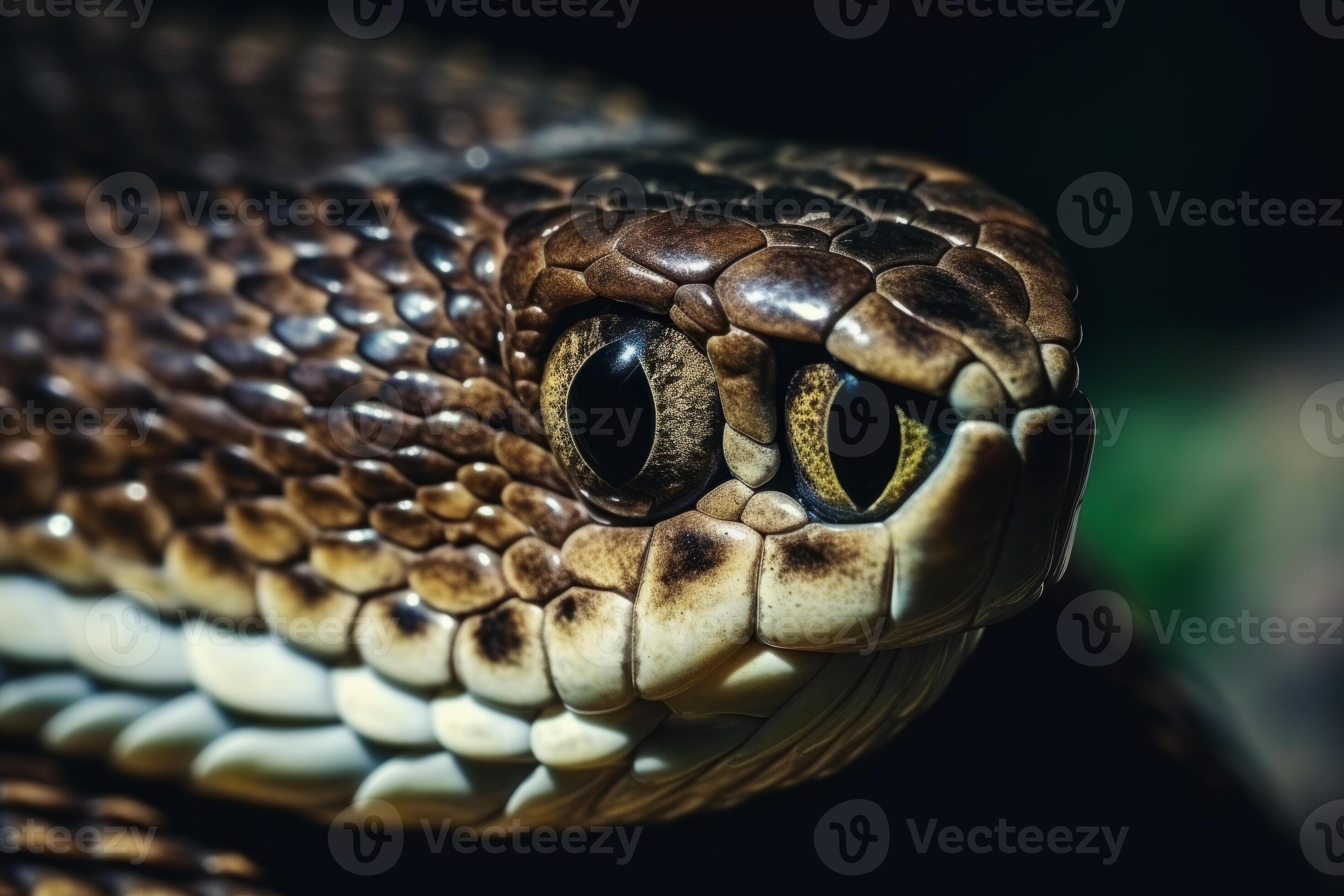 Colorful snake python cobra viper forest hiding waiting for prey ...