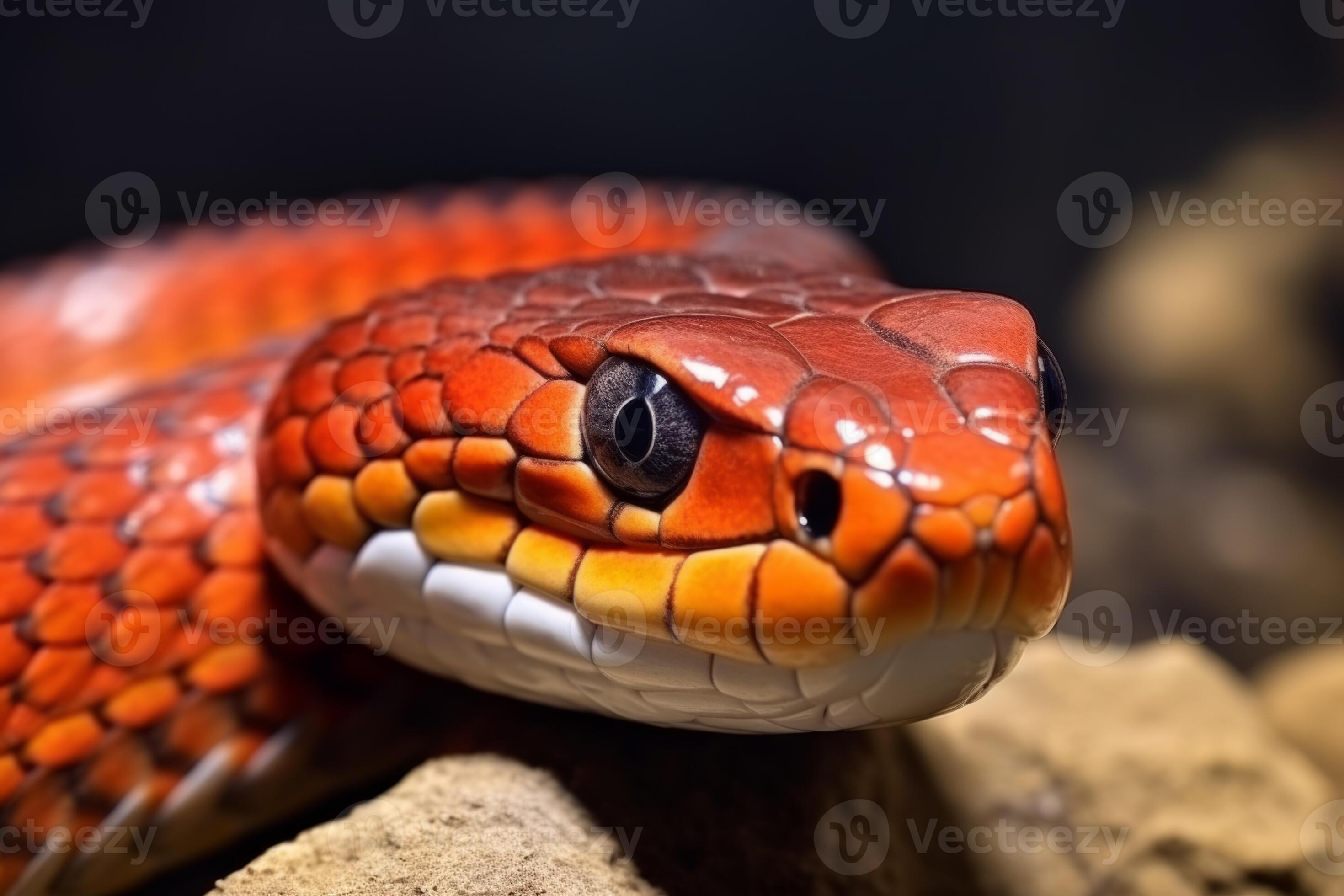 Colorful snake python cobra viper forest hiding waiting for prey ...