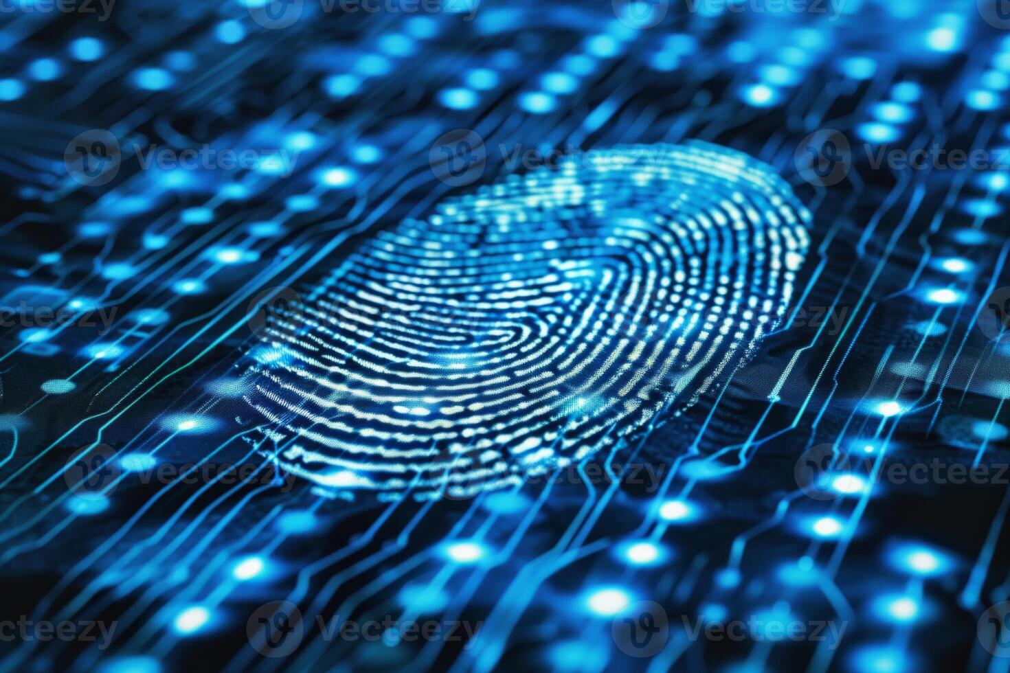 Fingerprint scanner digital footprint computer security safety tracking transparency biometrics finger scan recognition network security privacy identification id access password photo