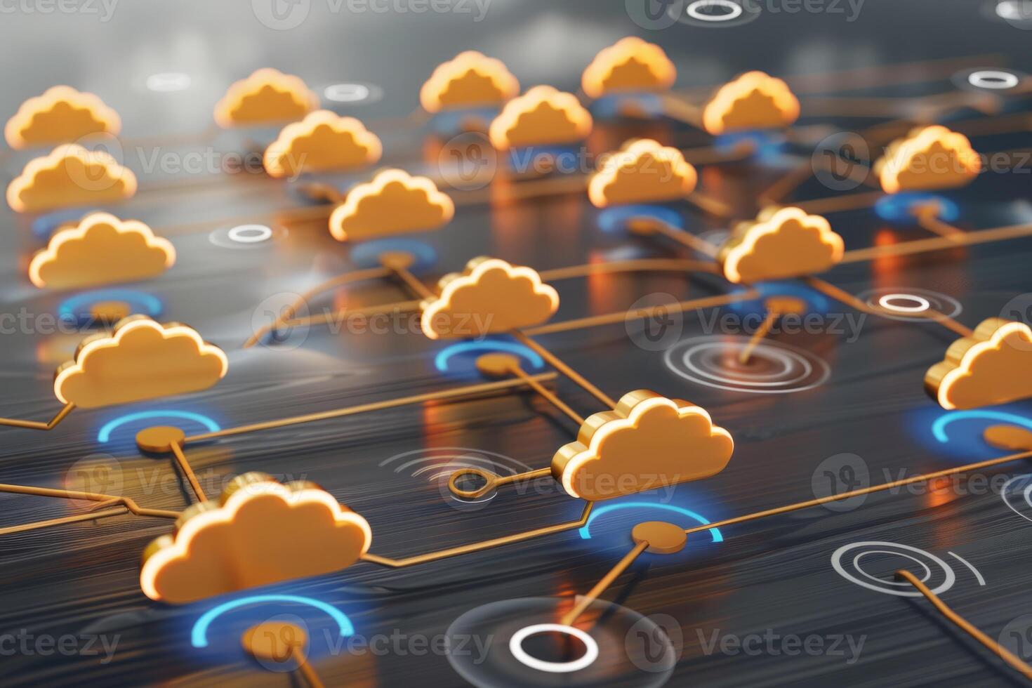 Cloud computing network safe encrypted storage personal data protection verified technology encription security protocol wireless file transfer drive service cyberspace global database photo