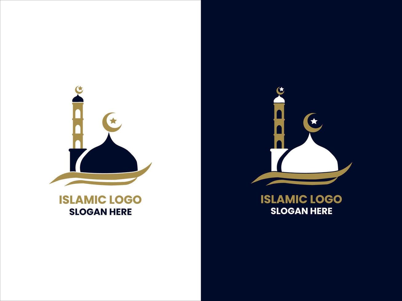 monogram logo design vector