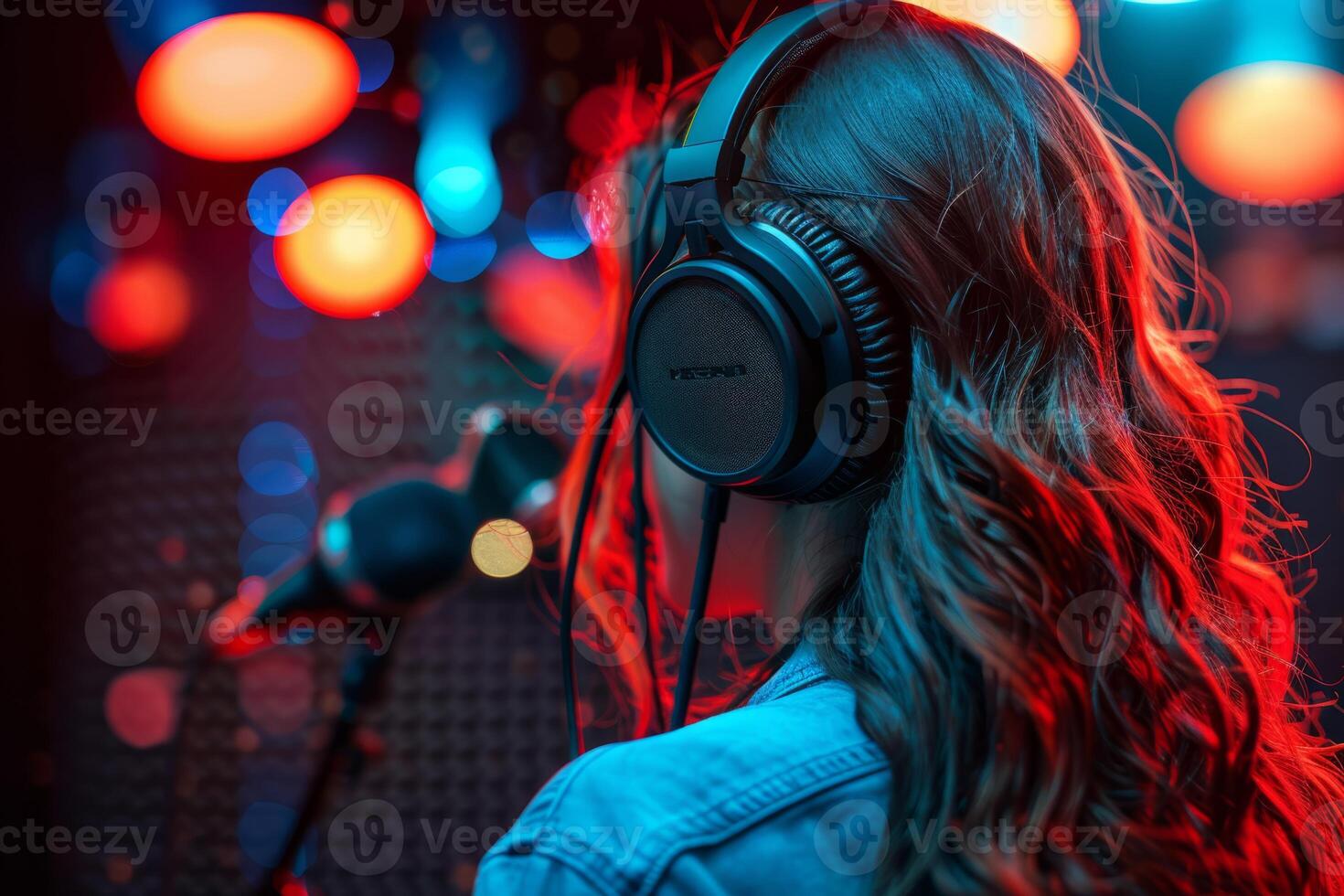 Journalist with camera and microphone taking interview recording filming news broadcast emergency stream asking questions television tv reporter press conference communication engagement photo