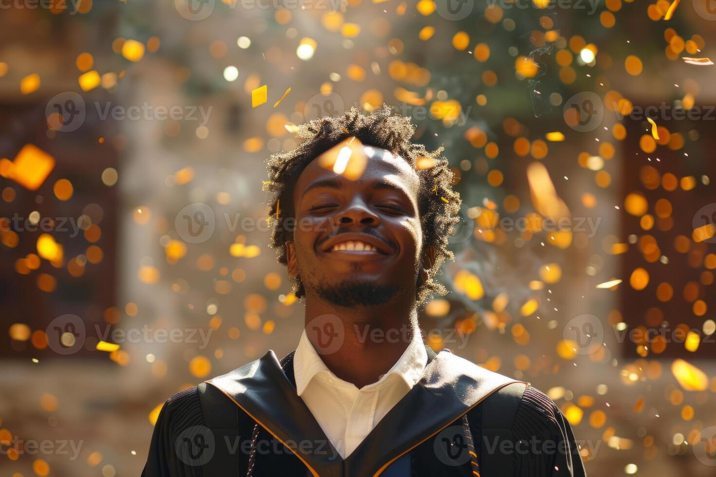 Happy university students graduation bachelors degree master phd campus student education celebration success diploma festival college hat academic achievement learning friends friendship photo