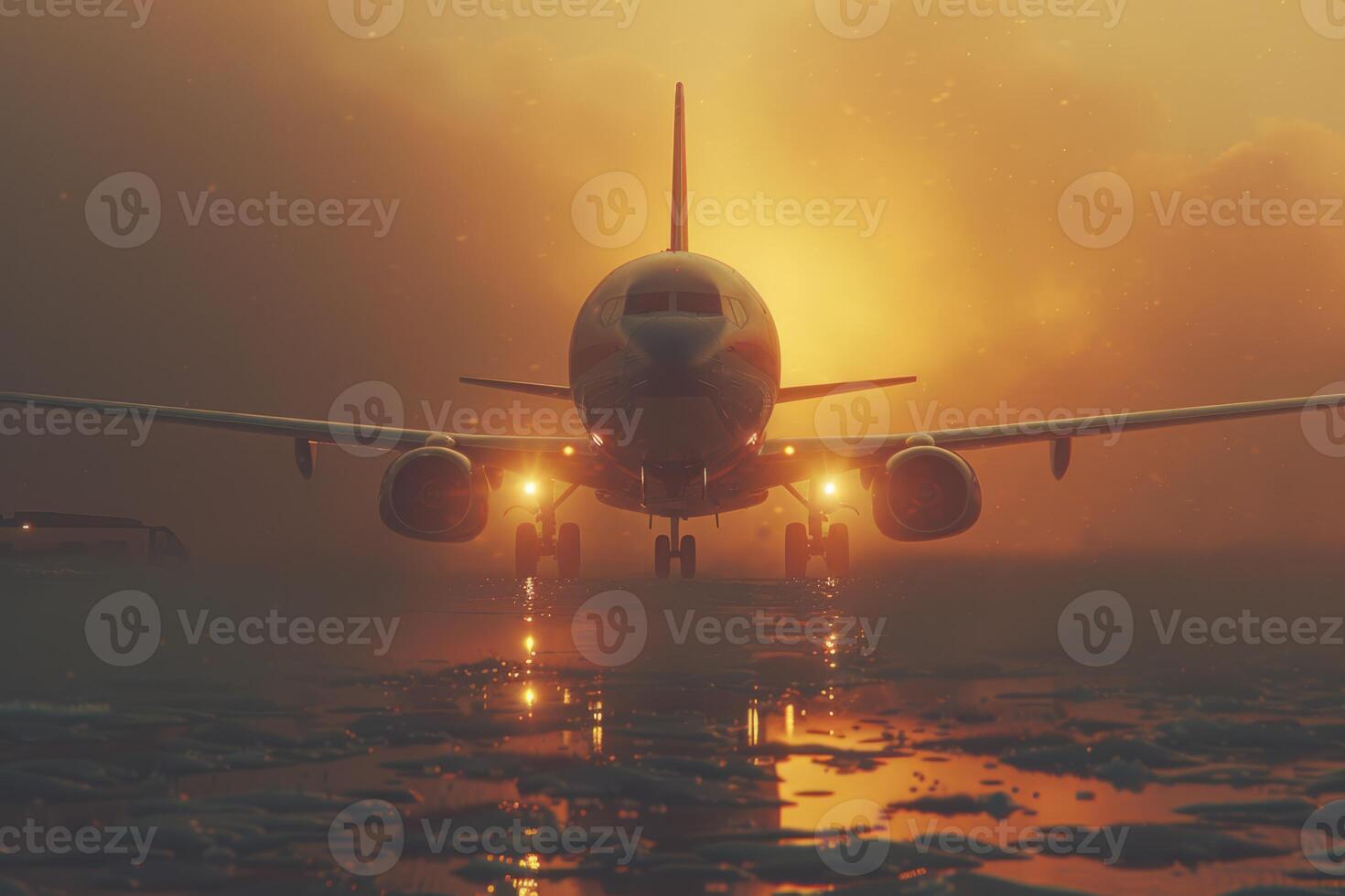 Plane crash airplane on runway catastrophe burning wrecks engine fire failure explosion fuel danger rescuing passengers commercial jet accident takeoff landing collision photo