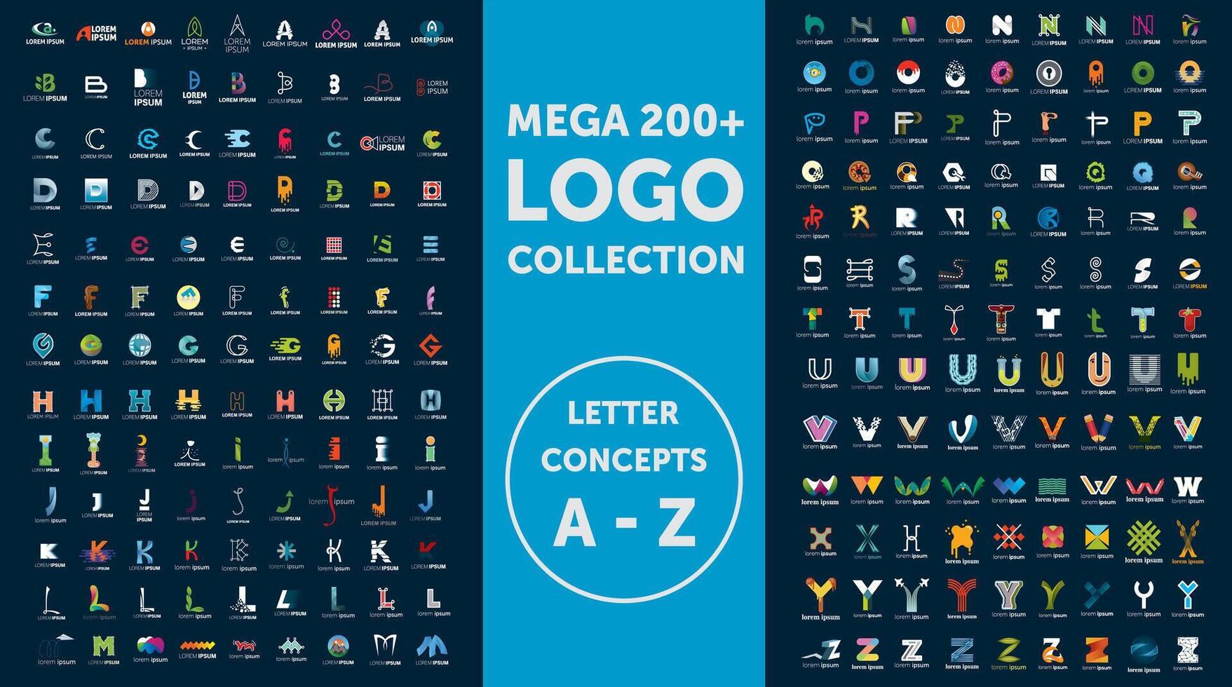 Abstract initial brand Logos For Premium Look Your Brand vector