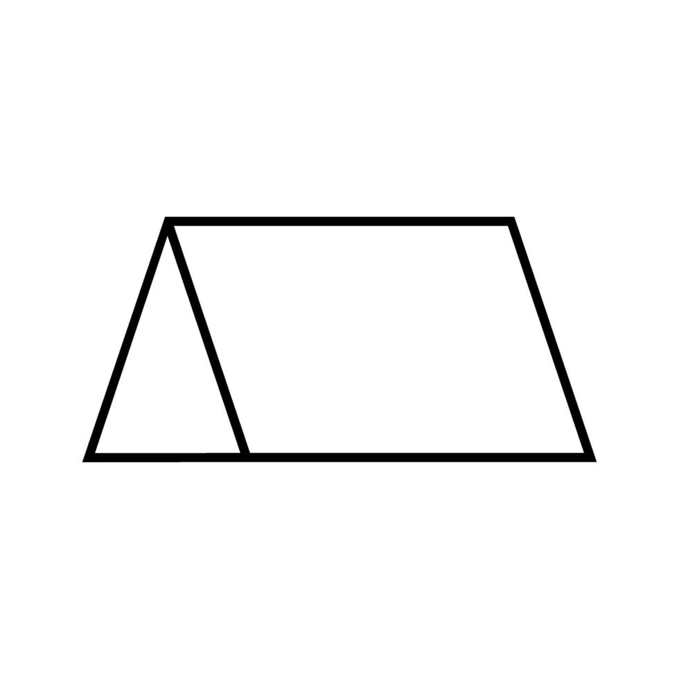 Geometric figure icon . Geometry illustration sign. Figure symbol or logo. vector