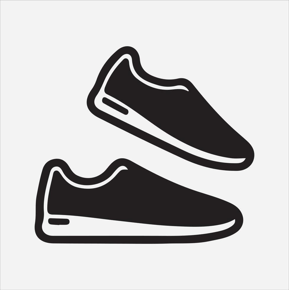 Boot silhouette illustration vector