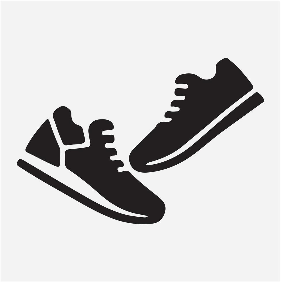 Boot silhouette illustration vector