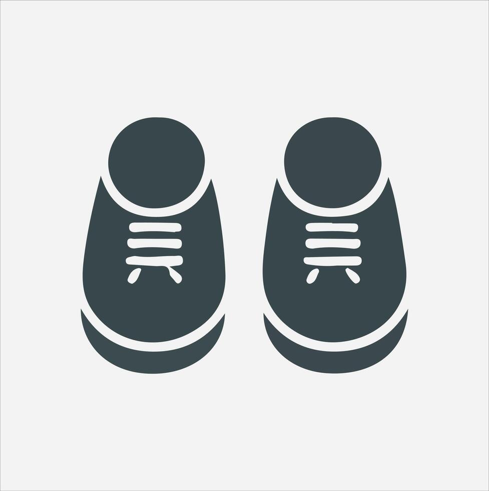 Boot silhouette illustration vector