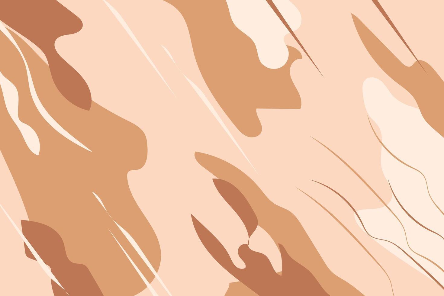 Hand drawn abstract terracotta background vector