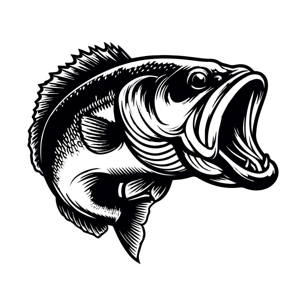 Fishing silhouette Flat design fish,fisherman vector