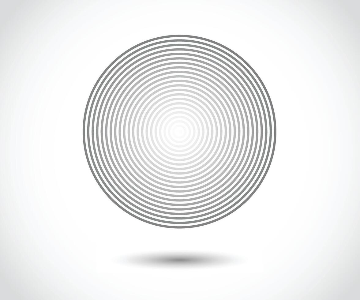 Concentric circle elements. Element for graphic web design, Template for print, textile, wrapping, decoration, illustration vector