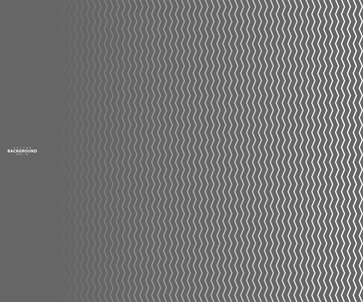 Wave, zigzag lines pattern. Black wavy line on white background. Texture - illustration vector