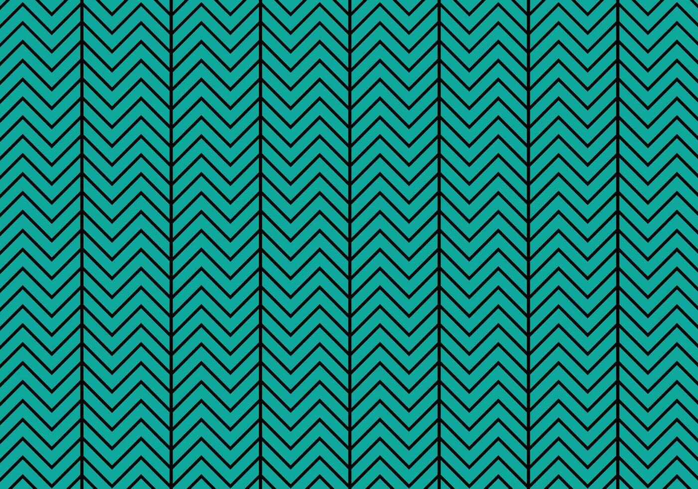 Chevron line geometric in green color background for background design. vector