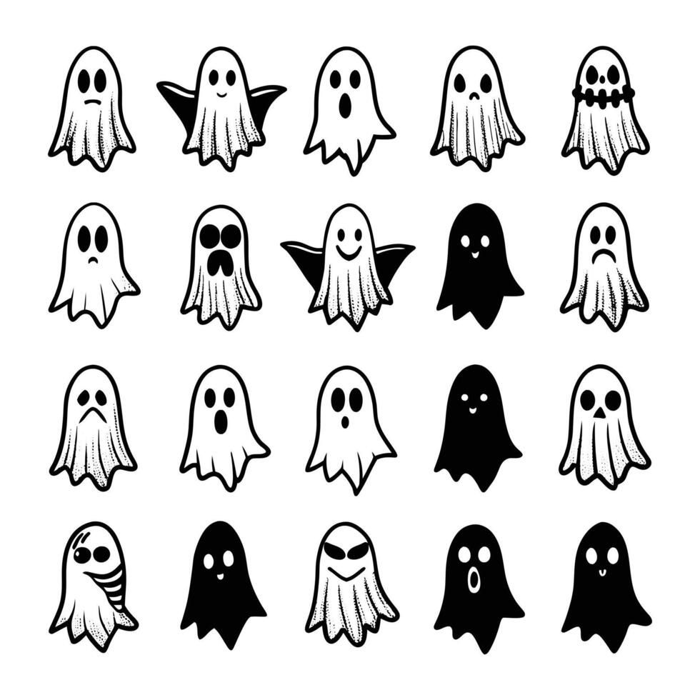 Ghost Art Illustration vector