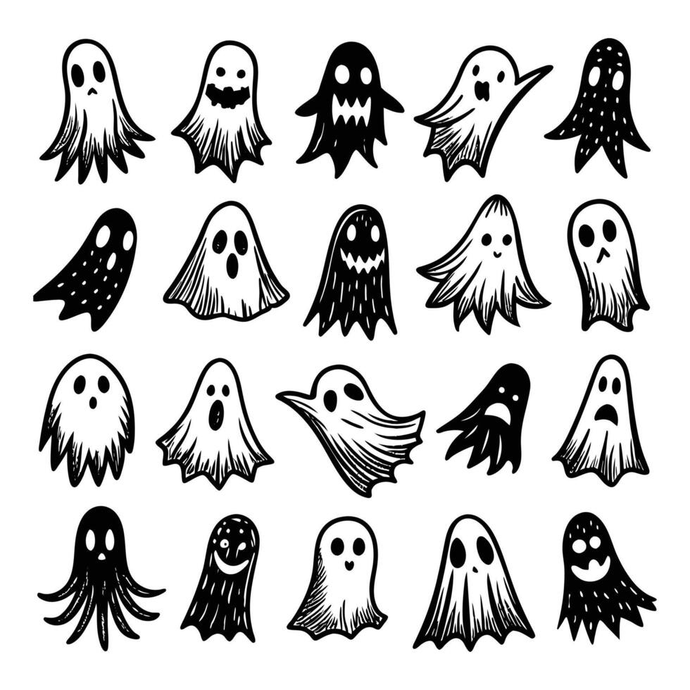 Ghost Art Illustration vector