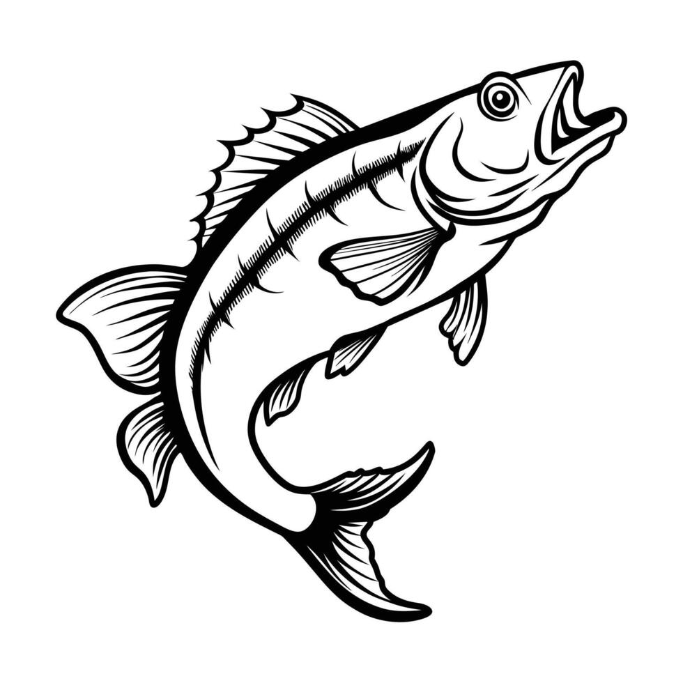 Fish Art Illustration vector