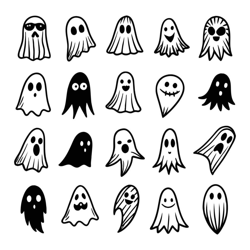 Ghost Art Illustration vector