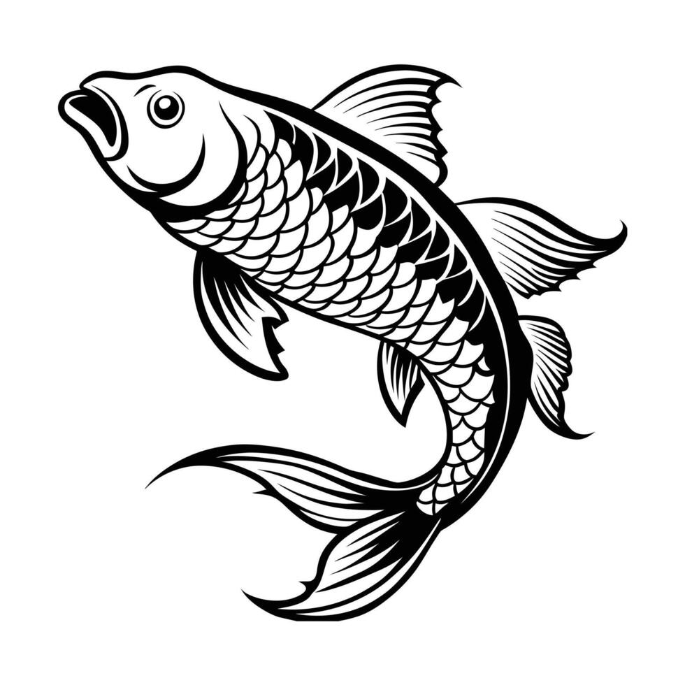 Fish Art Illustration vector