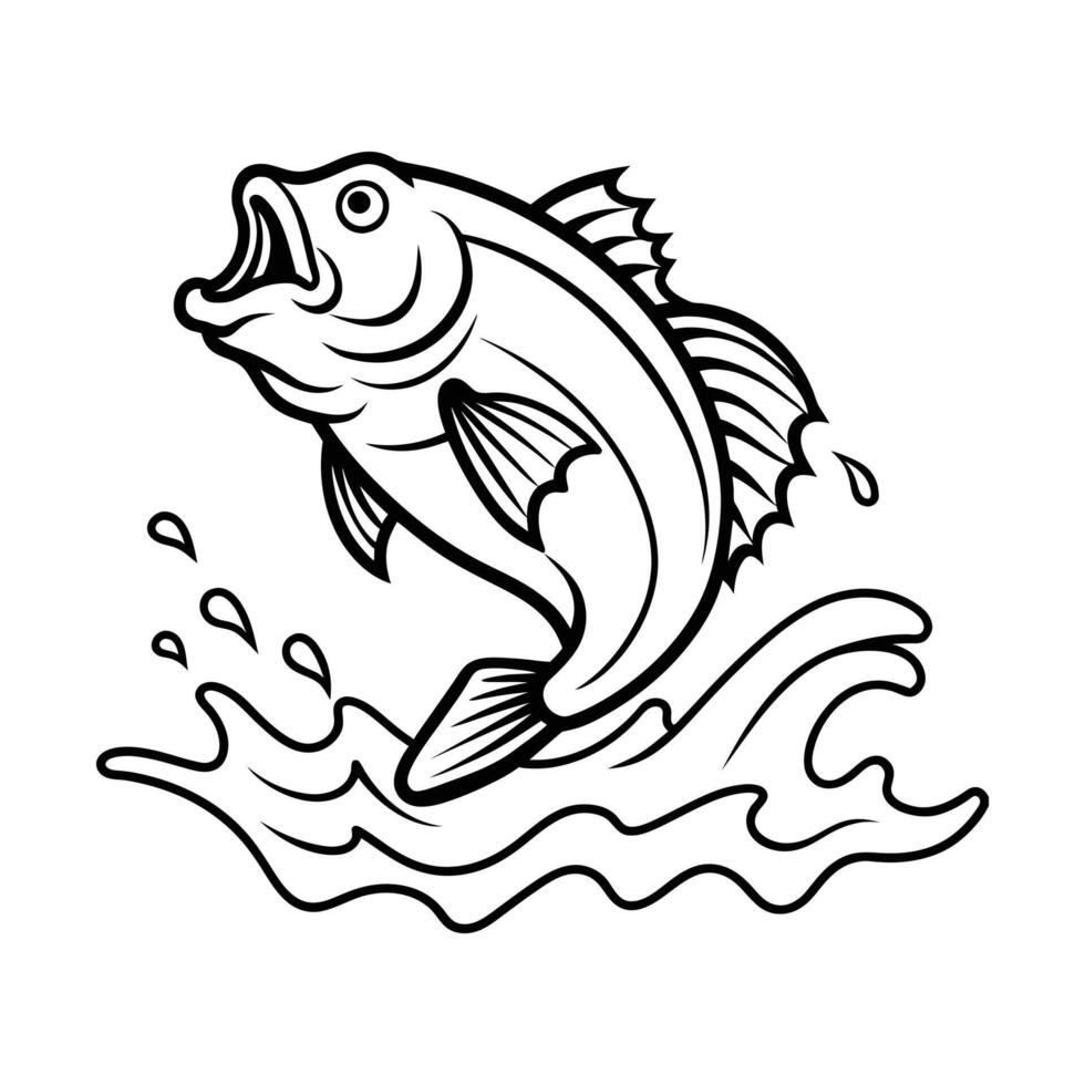 Fish Art Illustration vector
