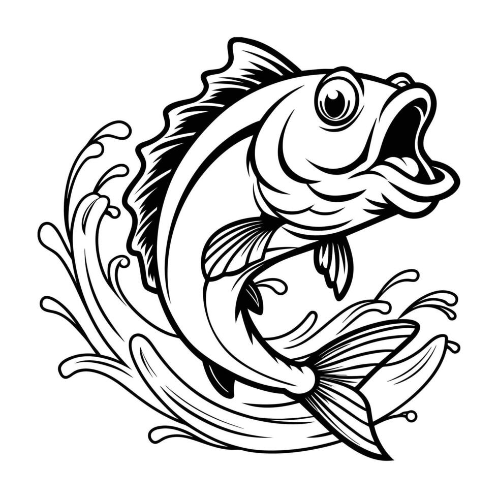 Fish Art Illustration vector