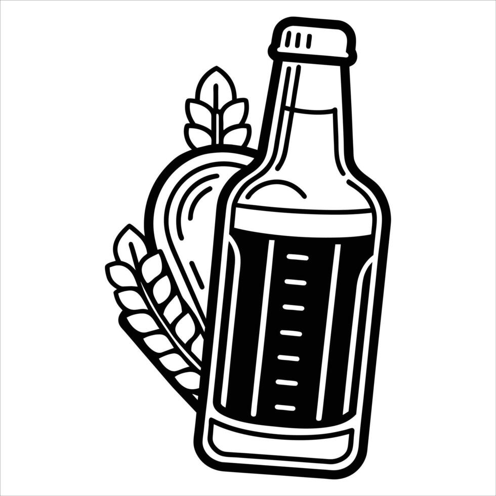 Beer Glass Art and Illustration vector