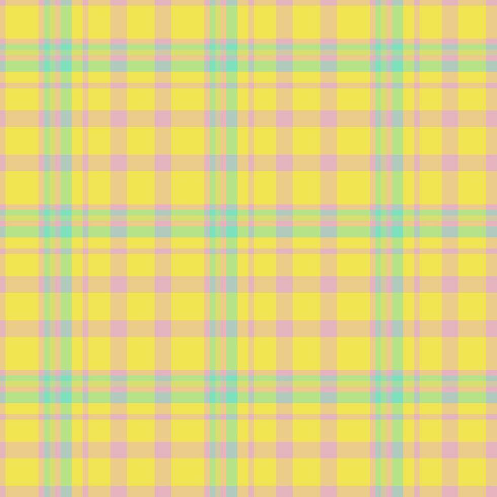 Plaid seamless pattern. background of textile ornament. Flat fabric design. vector