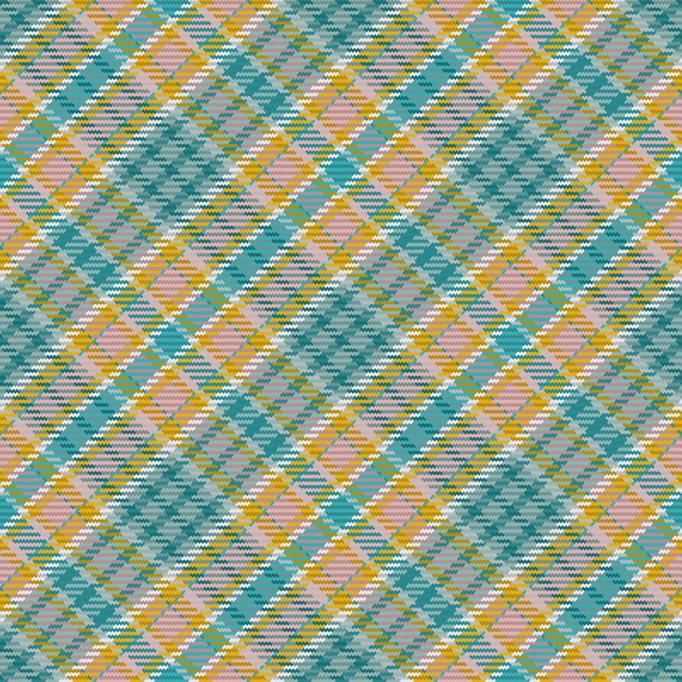 Seamless pattern of scottish tartan plaid. Repeatable background with check fabric texture. backdrop striped textile print. vector