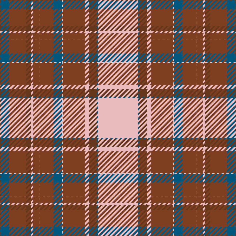 Tartan scotland seamless plaid pattern . Retro background fabric. Vintage check color square geometric texture. vector