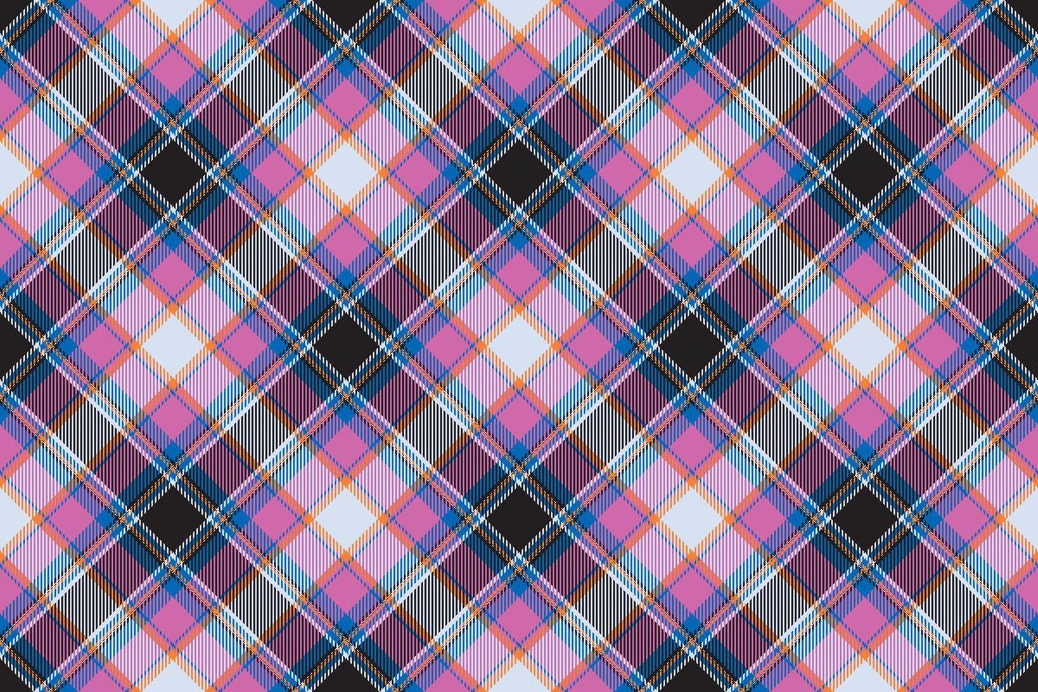 Tartan scotland seamless plaid pattern . Retro background fabric. Vintage check color square geometric texture. vector