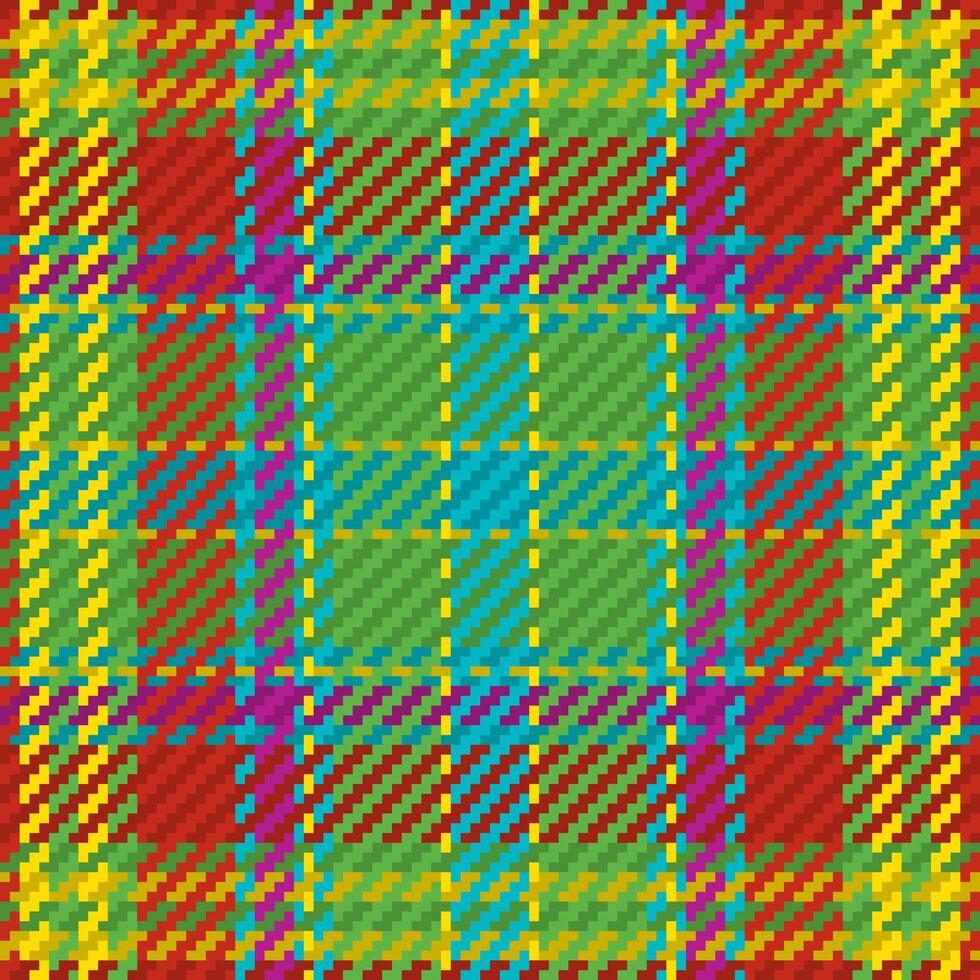 Seamless pattern of scottish tartan plaid. Repeatable background with check fabric texture. backdrop striped textile print. vector
