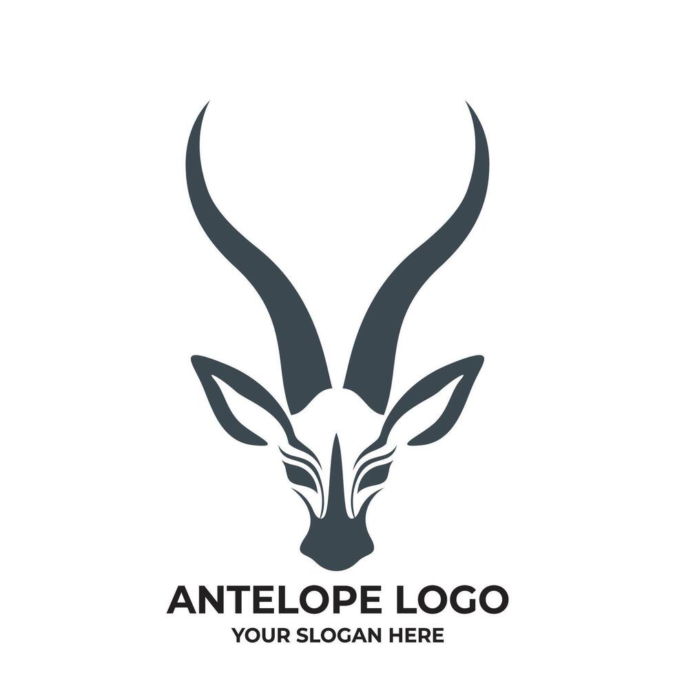 Deer illustration icon vector