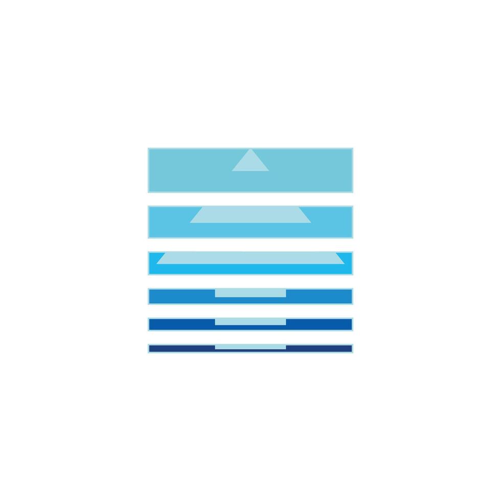 atmosphere blue sky arrows up gradient vector