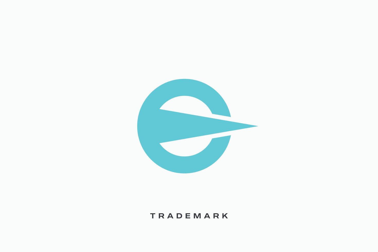 C Letter trademark brand logo vector