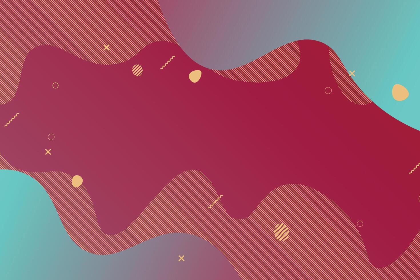 Fluid with dynamic shape background. vector