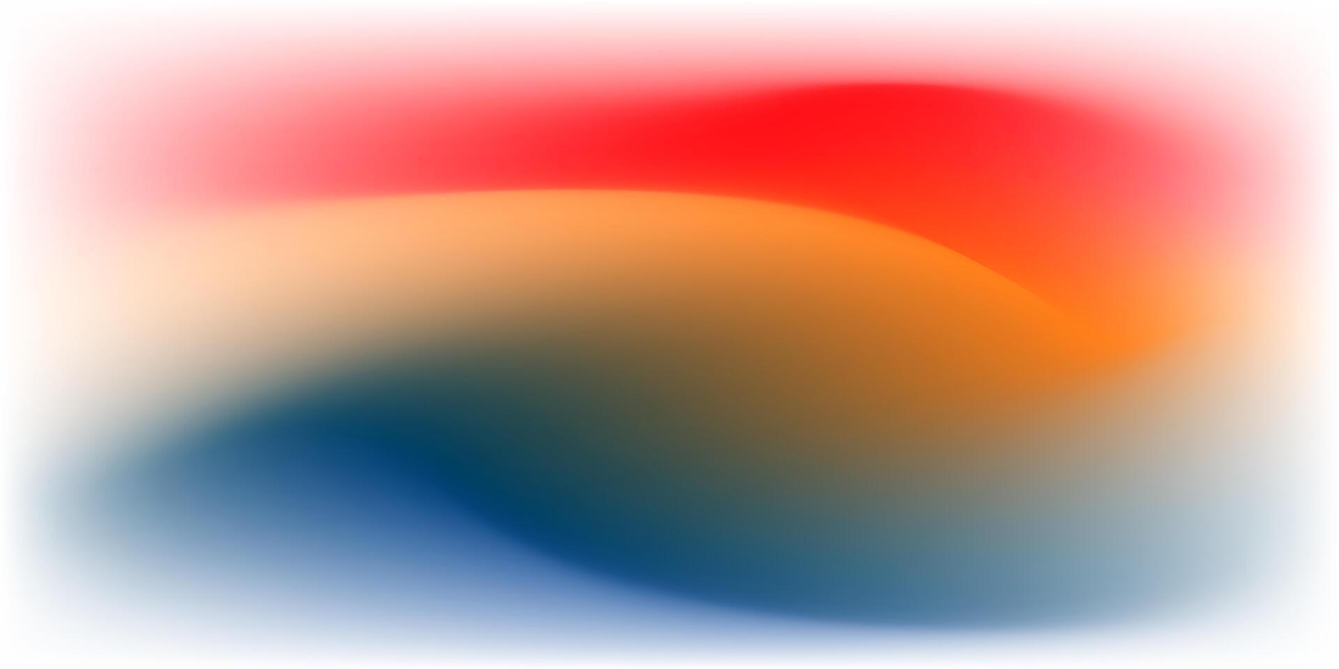 digital red, yellow, and blue gradient mesh background. vector
