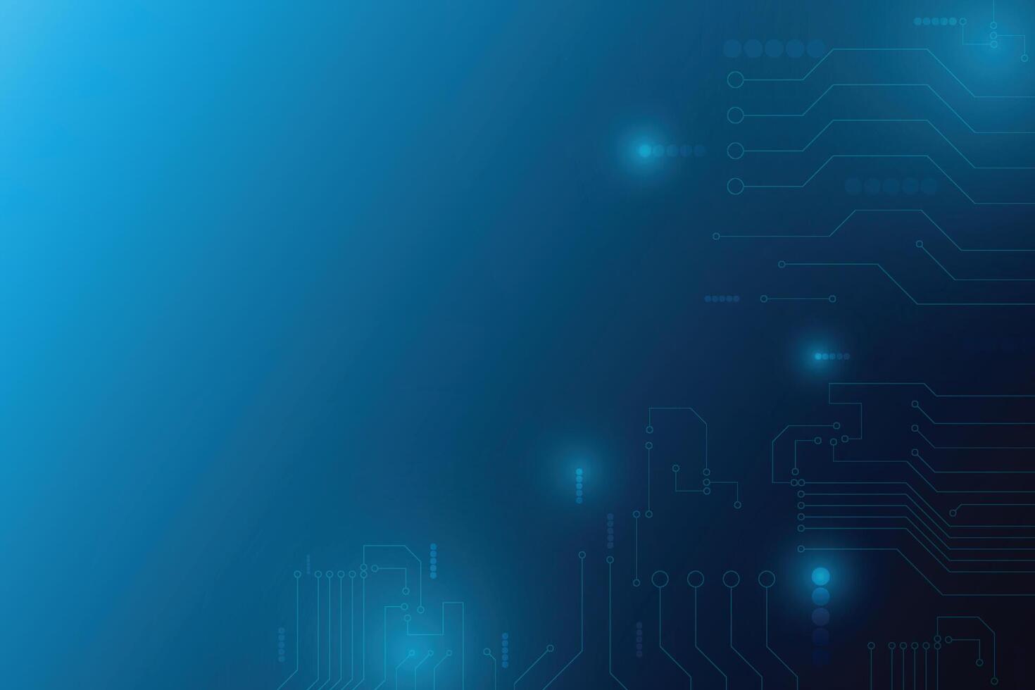 Circuit connecting dots and lines.abstract background.molecules technology with geometric shapes,connection big data visualization,futuristic Illustration design vector