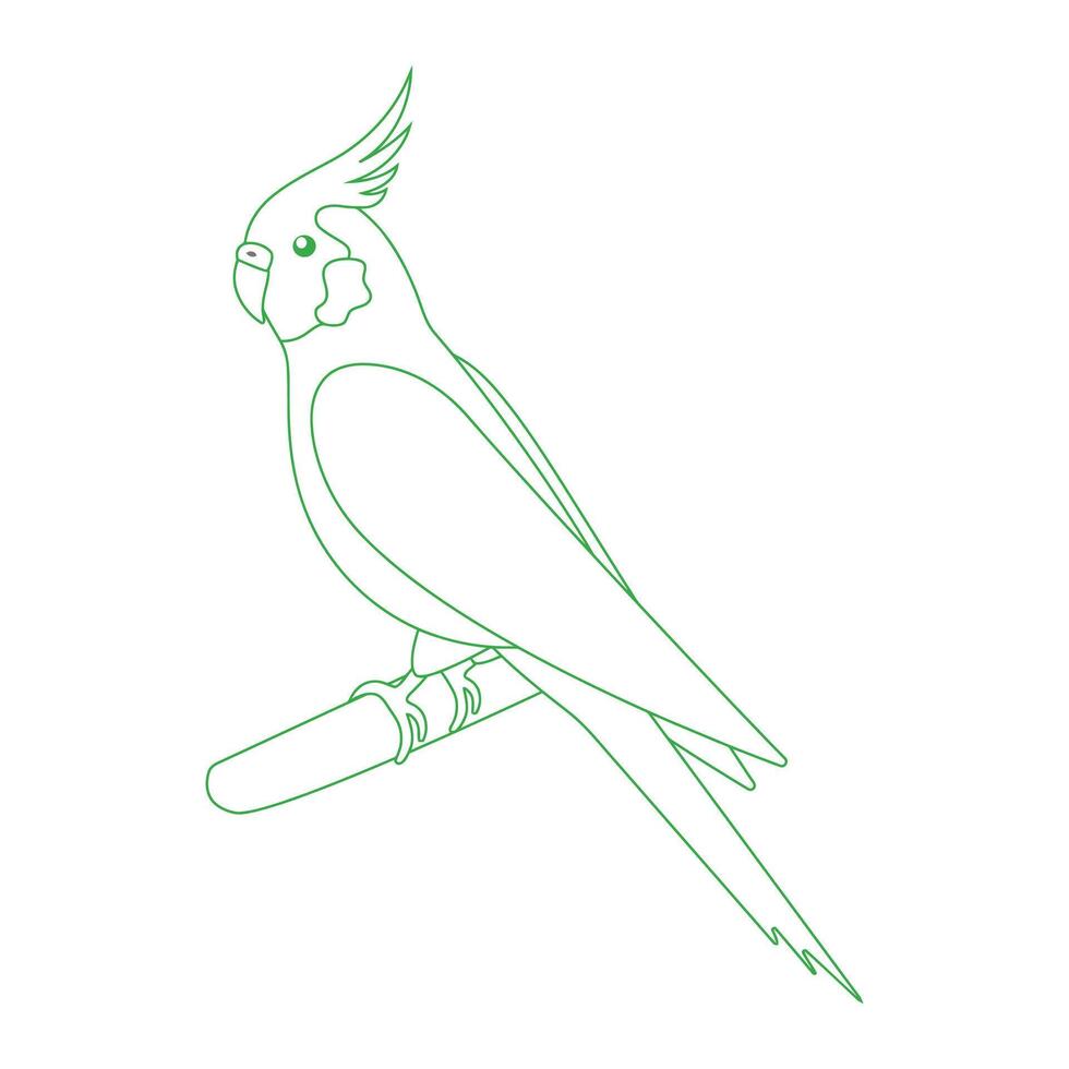 cute bird art vector