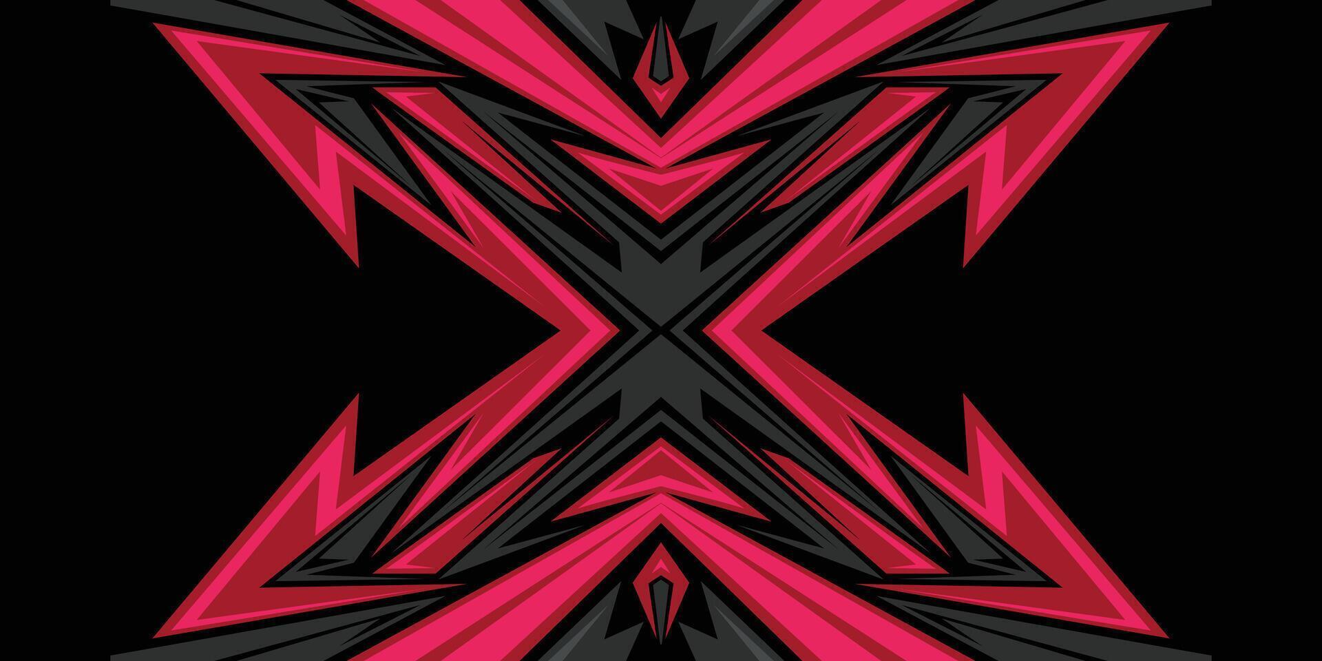 Abstract background with gradient arrow line pattern and with some copy space area vector