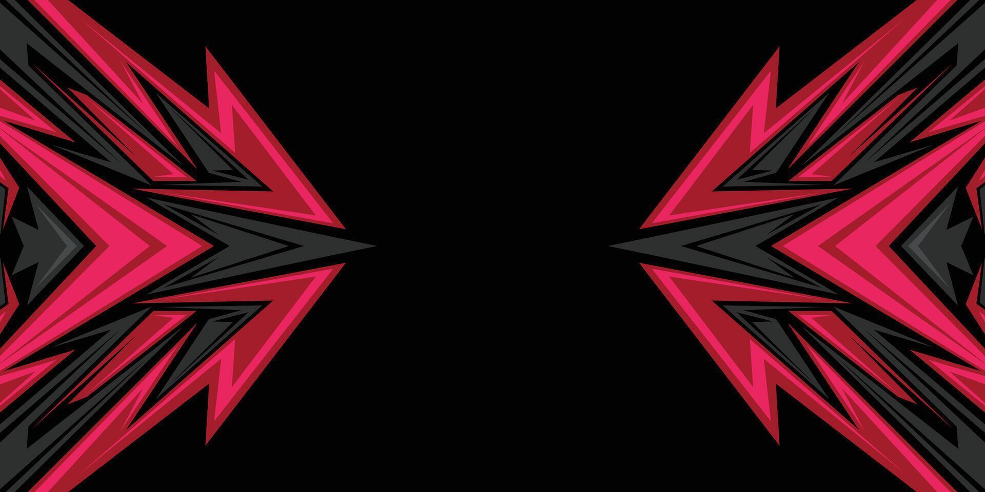 Abstract background with raw jagged spike pattern and with some copy space area vector