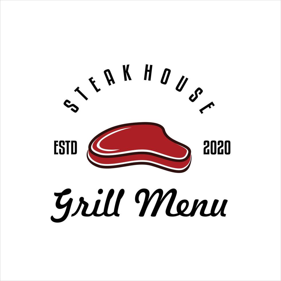 Logo Template For Barbecue Restaurant vector