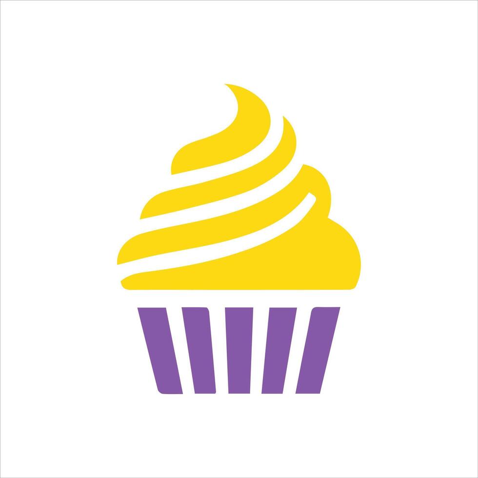 Cake Illustration Icon vector