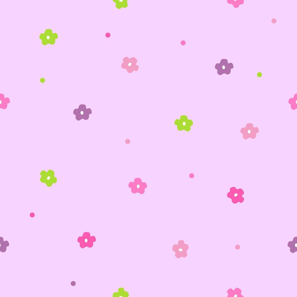Spring Seamless floral pattern background vector