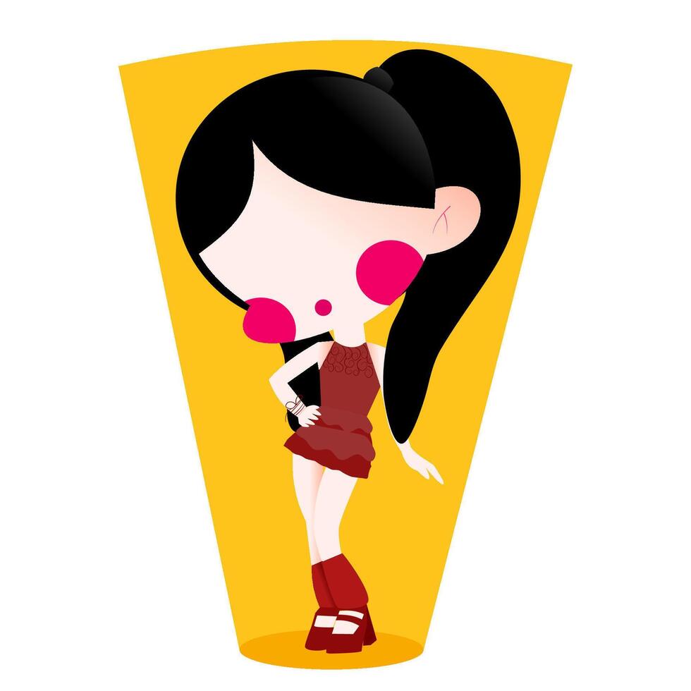 Jennie blackpink you and me album vector